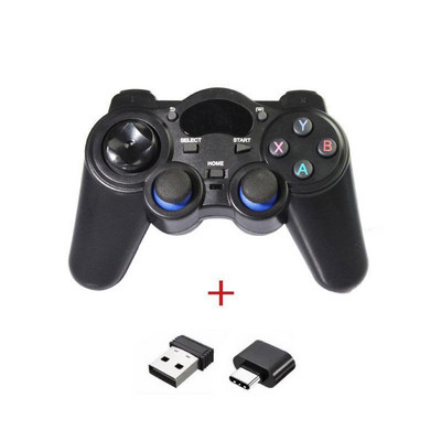 2.4G USB bezdrôtový herný ovládač pre Android Joystick s OTG prevodníkom pre PS3/smartfón pre tablet PC Smart TV Box