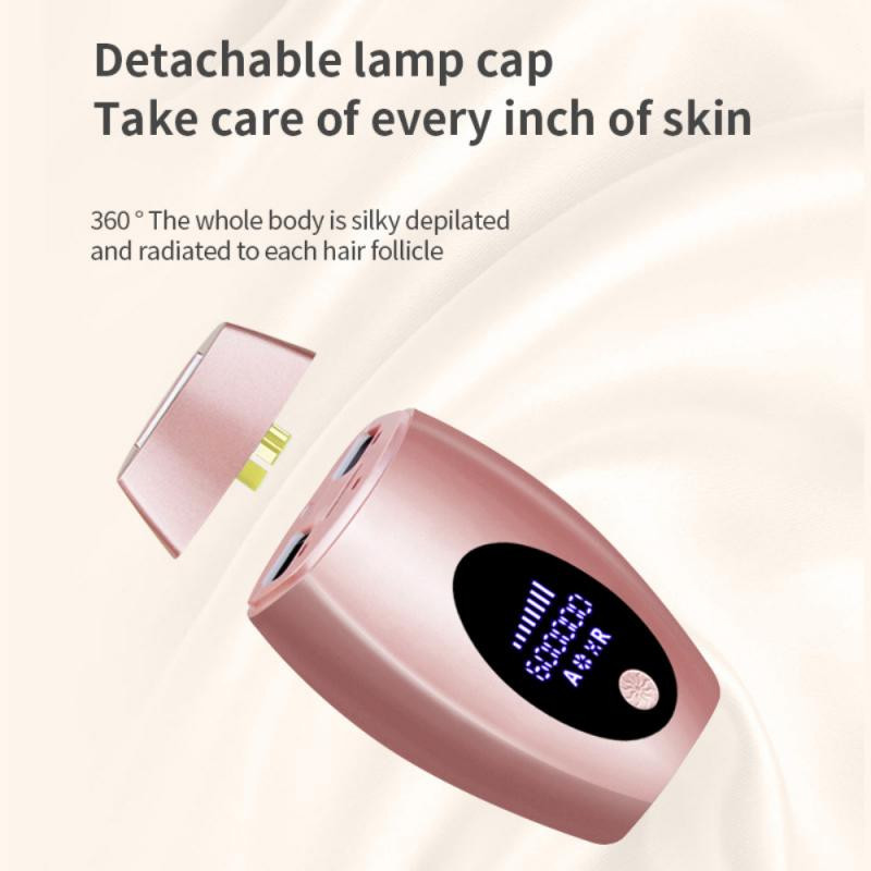Home Hold Depilator Laser Mini Epilator Epilare Permanentă Sistem IPL 600000 Shot Light Pulses Dispozitiv de îndepărtare a părului pentru întregul corp