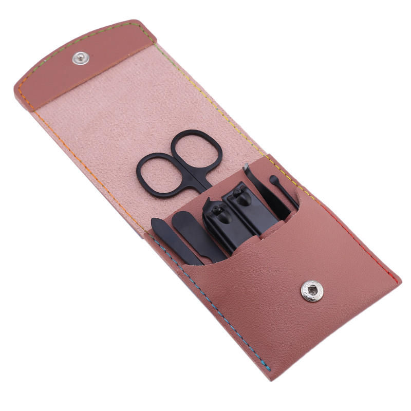 7 Stks/set Rvs Nail Clipper Nail Schaar Multifunctionele Beauty Tools Nail Trimmen Pedichiura Manixure Kit