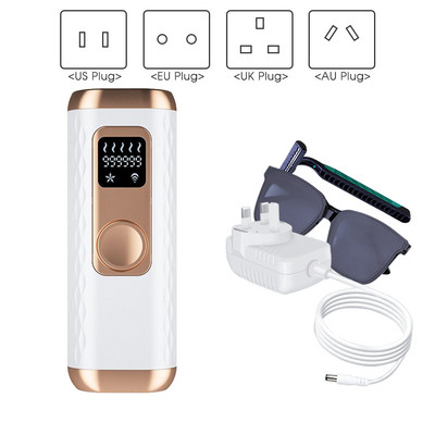 [ZS] 999.999 Flash LCD Οθόνη Παλμικής Αποτριχωτικής Ολόσωμη μηχανή λέιζερ Ανώδυνη ηλεκτρική συσκευή αποτρίχωσης