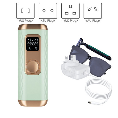 [ZS] 999.999 Flash LCD Οθόνη Παλμικής Αποτριχωτικής Ολόσωμη μηχανή λέιζερ Ανώδυνη ηλεκτρική συσκευή αποτρίχωσης