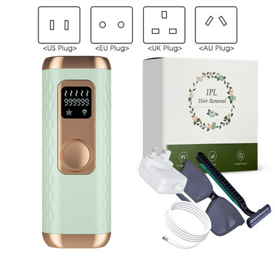 [ZS] 999.999 Flash LCD Οθόνη Παλμικής Αποτριχωτικής Ολόσωμη μηχανή λέιζερ Ανώδυνη ηλεκτρική συσκευή αποτρίχωσης