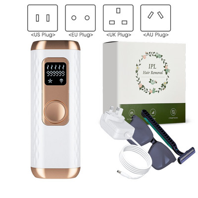 [ZS] 999.999 Flash LCD Οθόνη Παλμικής Αποτριχωτικής Ολόσωμη μηχανή λέιζερ Ανώδυνη ηλεκτρική συσκευή αποτρίχωσης