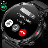 ChiBear Bluetooth Call Men Smart Watch 600 mAh Μεγάλη μπαταρία 1,6" 400*400 HD έγχρωμη οθόνη IP68 Αδιάβροχη οθόνη Smartwatch Man