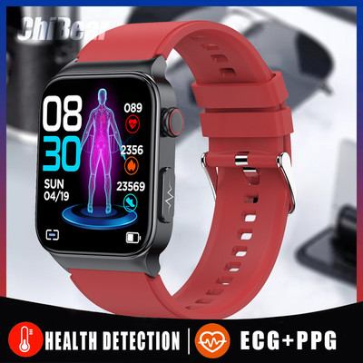 Ceas inteligent pentru glucoză din sânge 2022 pentru bărbați, ECG+PPG, ritm cardiac, tensiune arterială, ceasuri de sănătate, IP68, ceas inteligent impermeabil, pentru femei, pentru Xiaomi