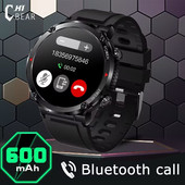 ChiBear Bluetooth Call Men Smart Watch 600 mAh Μεγάλη μπαταρία 1,6" 400*400 HD έγχρωμη οθόνη IP68 Αδιάβροχη οθόνη Smartwatch Man