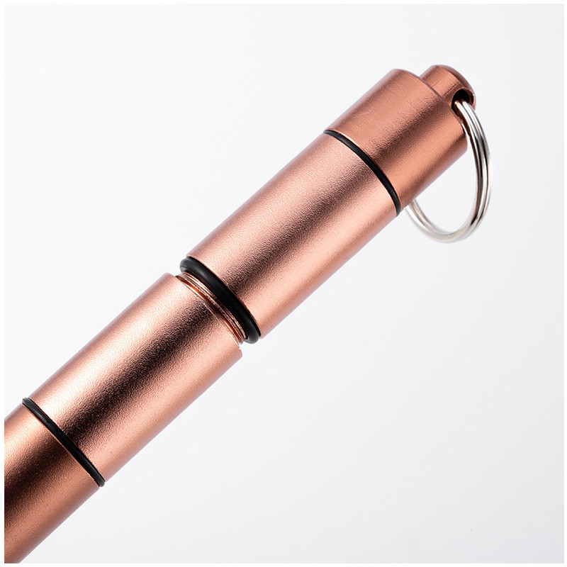 Oțel inoxidabil 6 bucăți artefact pentru curățarea urechilor cu arc rotativ pentru cules de urechi Kit set de instrumente pentru alegerea urechilor Rose Gold Domestic