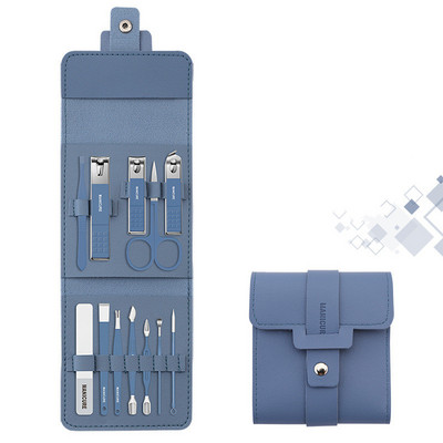 Set škarica za nokte za manikuru, kućanska žlica za uši od nehrđajućeg čelika, škare za nokte, alat za manikuru, škare za nokte za pedikuru