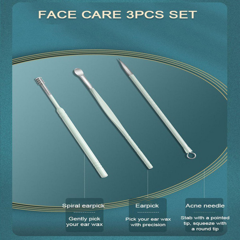 Set škarica za nokte za manikuru, kućanska žlica za uši od nehrđajućeg čelika, škare za nokte, alat za manikuru, škare za nokte za pedikuru