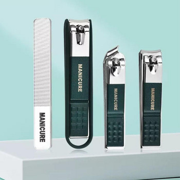 Германия Комплект за нокти Пълен набор от нови висококачествени инструменти за мъже и кутии Педикюр Специални нокти Дамски ножици за подарък Изрязване на нокти C9A6
