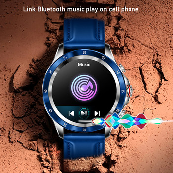 2022 Нов смарт часовник с Bluetooth обаждане мъже 360*360 екран музикален плейър каишка за часовник от неръждаема стомана мъжки смарт часовник за Huawei Xiaomi