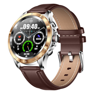 Ceas inteligent pentru bărbați, cu apelare Bluetooth 2022, cu ecran 360*360, player muzical, curea de ceas din oțel inoxidabil, ceas inteligent pentru bărbați pentru Huawei Xiaomi