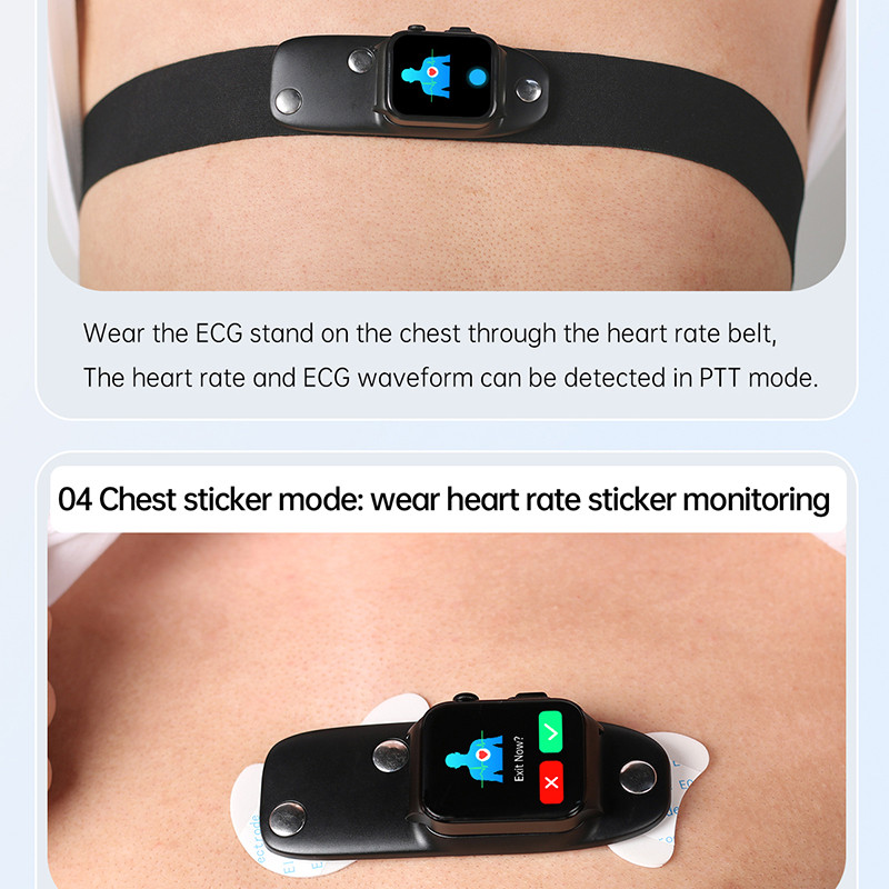 2022 Noua analiză ECG ceas inteligent bărbați femei PPG non-invaziv glucoză din sânge sănătate smartwatch barbat IP68 impermeabil GPS pistă sport