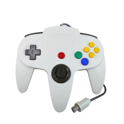 Controler clasic N64 cu fir Gamepad Joystick Joypad Game Pad cu fir lung pentru jocuri clasice 64 Console Interfață Port N64
