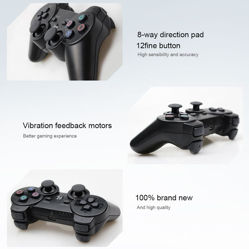 Υποστήριξη Bluetooth Gamepad για SONY PS3 Controller για PlayStation 3 Joystick Wireless Console για Sony SIXAXIS Controle PC