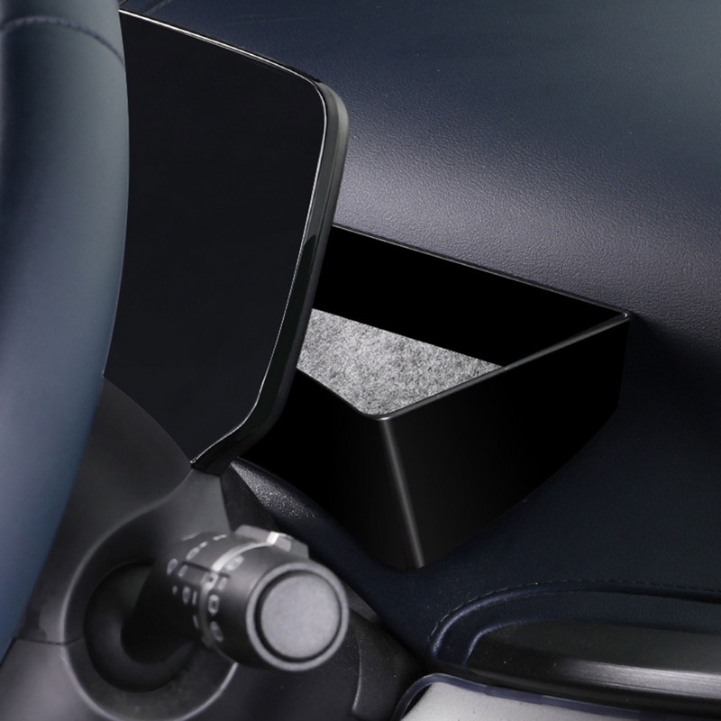 Cutie de depozitare pentru tabloul de bord al mașinii Organizator pentru consola centrală pentru Byd Atto 3 Yuan Plus ecran de navigare tavă organizatoare din spate
