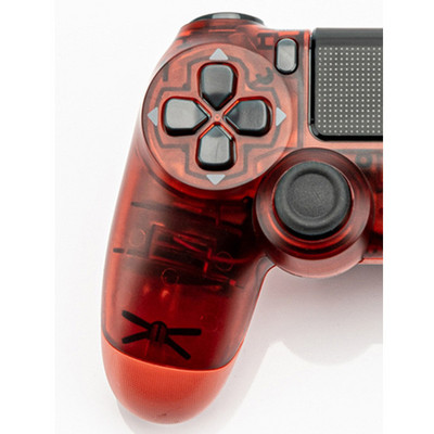 Belaidžio PS valdiklio žaidimų pultelis 6 ašių dviguba vibracija su LED šviesos juosta vairasvirte, skirta PS konsolei / PC / iPad / Andriod / iPhone