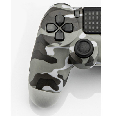 Belaidžio PS valdiklio žaidimų pultelis 6 ašių dviguba vibracija su LED šviesos juosta vairasvirte, skirta PS konsolei / PC / iPad / Andriod / iPhone