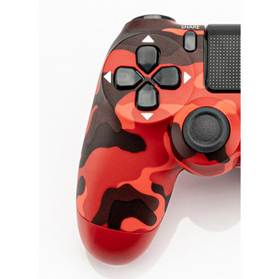 Belaidžio PS valdiklio žaidimų pultelis 6 ašių dviguba vibracija su LED šviesos juosta vairasvirte, skirta PS konsolei / PC / iPad / Andriod / iPhone