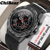 2022 Ceas inteligent nou pentru bărbați AMOLED 360*360 Ecran HD Apel Bluetooth Ceas inteligent pentru femei Fitness Tracker Ceas rezistent la apă cu baterie mare