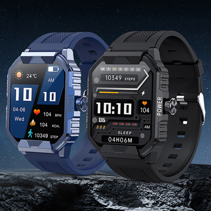 Νέα έγχρωμη οθόνη HD 1,85" Bluetooth Call Smart Watch Men Sport Fitness Tracker IP67 Αδιάβροχο Smartwatch Women For Android Ios