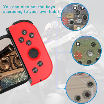 X6 Pro Telescopic Game Controller Wireless Gamepad Trigger Joystick for PUBG Mobile IOS Android Phone PC Laptop Joypad