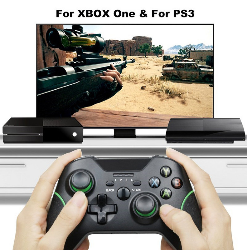 Controler de joc fără fir 2.4G pentru accesorii Xbox One Gamepad pentru telefon inteligent Android/Steam PC Joystick pentru PS3 Controle Joypad