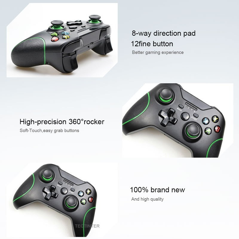Controler de joc fără fir 2.4G pentru accesorii Xbox One Gamepad pentru telefon inteligent Android/Steam PC Joystick pentru PS3 Controle Joypad