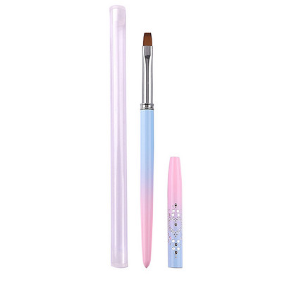 Naujas nagų dailės įdėklų šepetėlių rinkinys 3D Tips Linijinės juostelės „Pasidaryk pats“ piešimo rašiklis UV gelio teptukai tapybos rašiklis manikiūro įrankiai