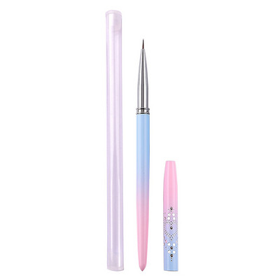 Naujas nagų dailės įdėklų šepetėlių rinkinys 3D Tips Linijinės juostelės „Pasidaryk pats“ piešimo rašiklis UV gelio teptukai tapybos rašiklis manikiūro įrankiai