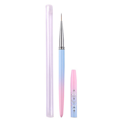 Naujas nagų dailės įdėklų šepetėlių rinkinys 3D Tips Linijinės juostelės „Pasidaryk pats“ piešimo rašiklis UV gelio teptukai tapybos rašiklis manikiūro įrankiai