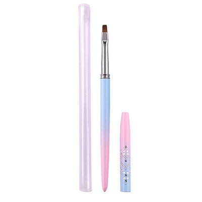 Naujas nagų dailės įdėklų šepetėlių rinkinys 3D Tips Linijinės juostelės „Pasidaryk pats“ piešimo rašiklis UV gelio teptukai tapybos rašiklis manikiūro įrankiai