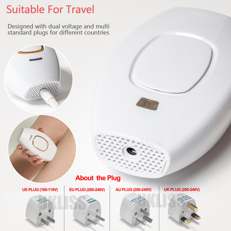 IPL plaukų šalinimo lazeriu epiliatorius moterims nuolatinis neskausmingas veido kūno bikini nešiojamas plaukų šalinimo lazeriu aparatas namų depiliatorius