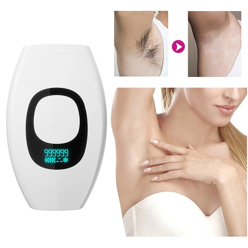 990 000 Blykstės elektrinis IPL plaukų šalinimo lazeriu epiliatorius moterų plaukų kūno skustuvas nuolatinio neskausmingo kojų depiliacijos prietaisas