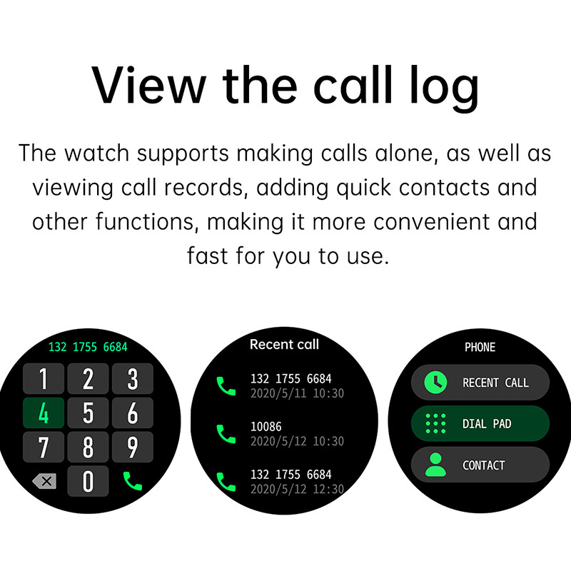 Nou Bluetooth Call Ceas inteligent pentru femei 1,32" 360*360 HD Color Ecran tactil complet Frecvență cardiacă Oxigen în sânge Ceas inteligent pentru femei la modă