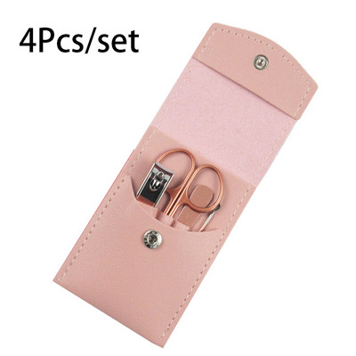 4/12/16 vnt / rinkinys Nagų kirpimo mašinėlės pedikiūro žirklių rinkinys Aukštos kokybės nerūdijančio plieno erelio kabliukas nešiojamas manikiūro nagų kirpimo įrankių rinkinys