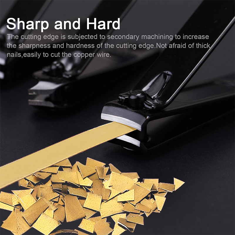 16 tk küünekääride komplekt roostevabast terasest maniküürilõikuri komplektid küünekäärid trimmer kaasaskantav maniküürilõikuri tööriistade meigikomplekt