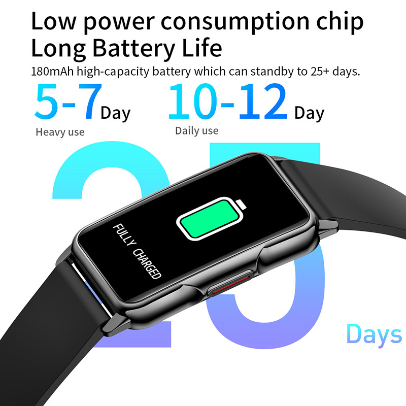 2022-es új női sport okosóra, 1,47 hüvelykes Full Touch Fitness Tracker IP67 vízálló férfi okosóra Huawei Xiaomi telefonhoz