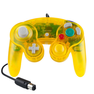 Joypad Gamepad cu fir transparent pentru controlerul NGC Utilizat pentru portul de consolă de computer MAC