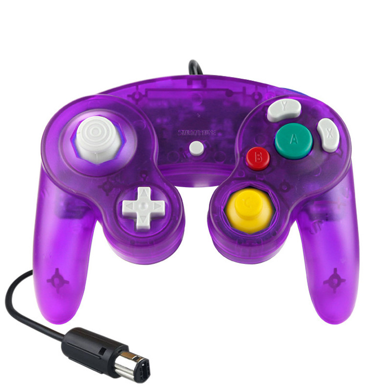 Joypad Gamepad cu fir transparent pentru controlerul NGC Utilizat pentru portul de consolă de computer MAC