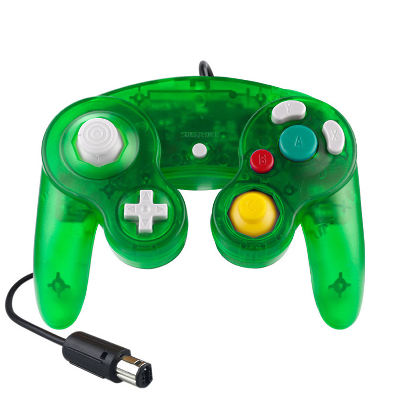 Joypad Gamepad cu fir transparent pentru controlerul NGC Utilizat pentru portul de consolă de computer MAC