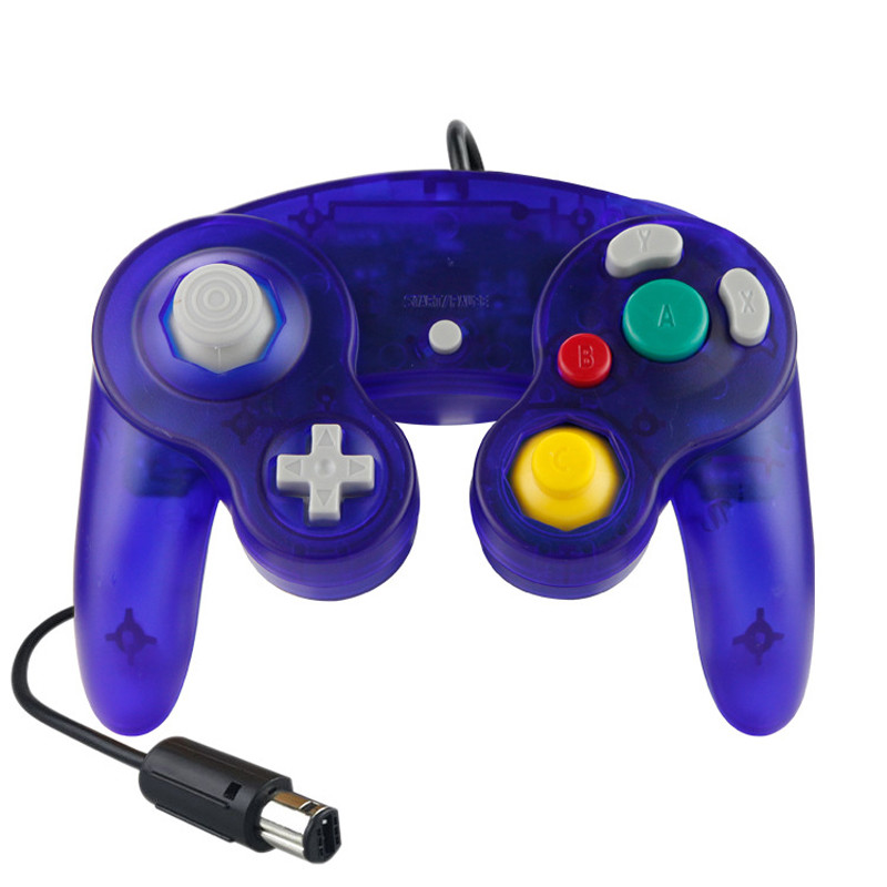 Joypad Gamepad cu fir transparent pentru controlerul NGC Utilizat pentru portul de consolă de computer MAC