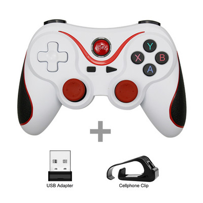 Joystick fără fir Terios T3 X3 Gamepad pentru controler de joc pentru PC, suport Bluetooth BT3.0 Joystick pentru telefon mobil, tabletă, suport TV Box