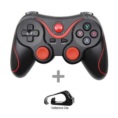 Joystick fără fir Terios T3 X3 Gamepad pentru controler de joc pentru PC, suport Bluetooth BT3.0 Joystick pentru telefon mobil, tabletă, suport TV Box