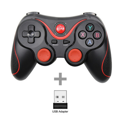 Joystick fără fir Terios T3 X3 Gamepad pentru controler de joc pentru PC, suport Bluetooth BT3.0 Joystick pentru telefon mobil, tabletă, suport TV Box