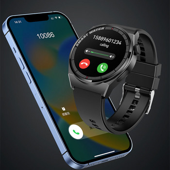 2022 Πολυτελές Έξυπνο ρολόι Ανδρικό Smartwatch Bluetooth Call Sports Fitness Tracker Αδιάβροχο επαγγελματικό ρολόι Νέο ανδρικό ρολόι + κουτί