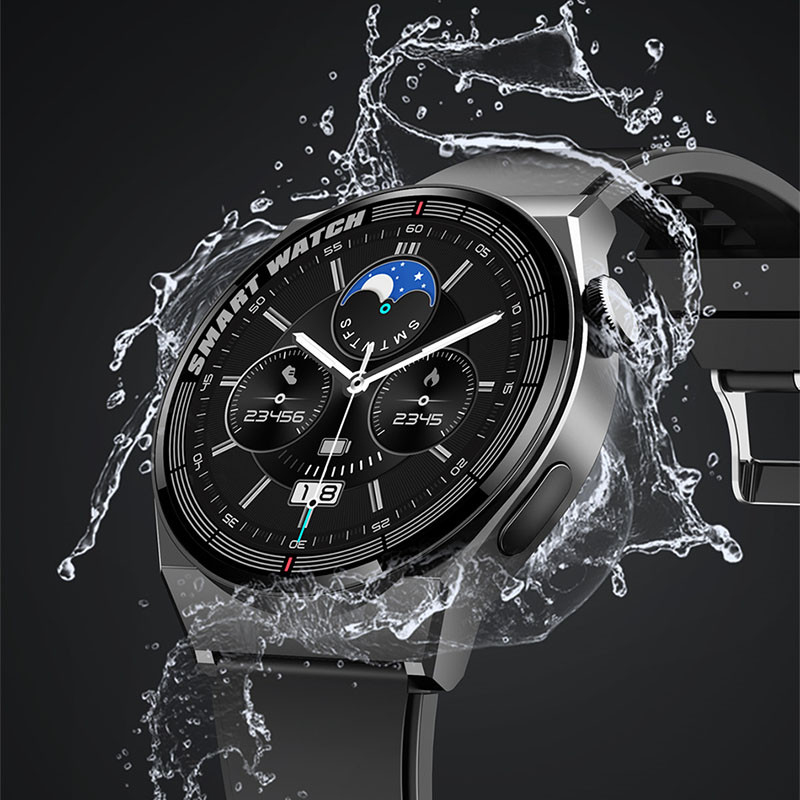 2022 Ceas inteligent de lux pentru bărbați Ceas inteligent pentru bărbați Apel Bluetooth Tracker de fitness sportiv Ceas de afaceri rezistent la apă Ceas nou pentru bărbați + cutie