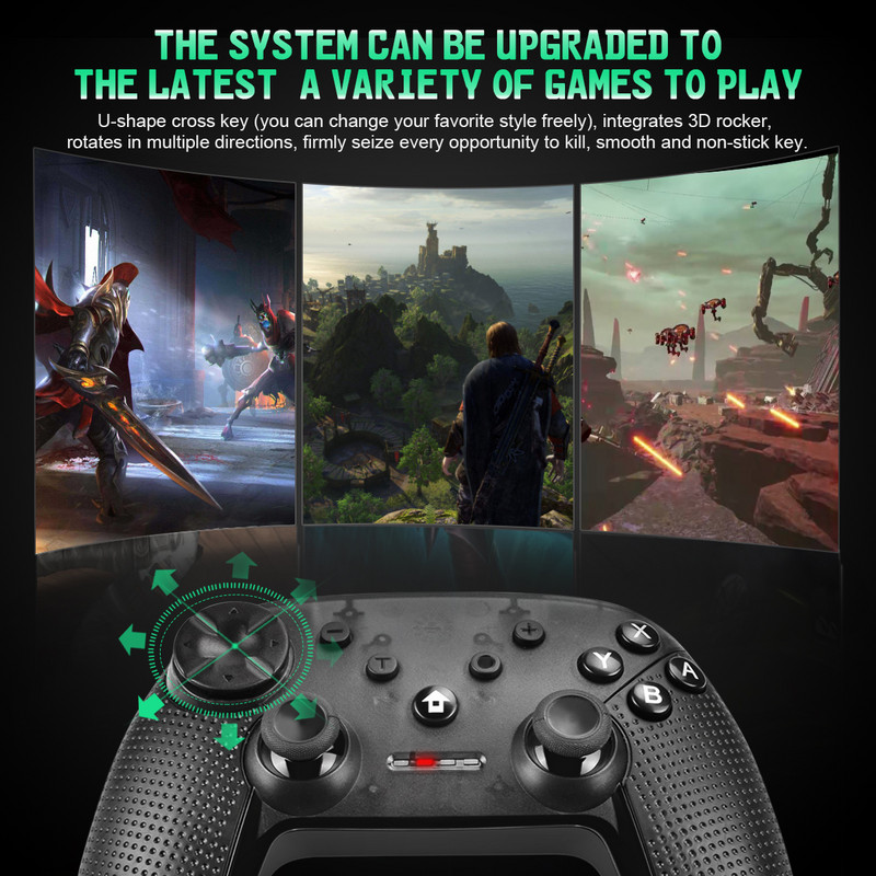 Controler fără fir cu șase axe pentru Switch Pro pentru Switch Pro/Android/Windows (PC)/PS3 Smart Phone Tablet PS3 Joystick Gamepad