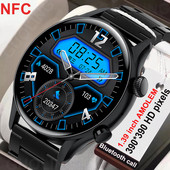 2022 Nou 390*390 Ecran HD Ceas inteligent NFC Femei Afișaj AMOLED Apel Bluetooth Ceas inteligent bărbați Sport Fitness Tracker Music Player