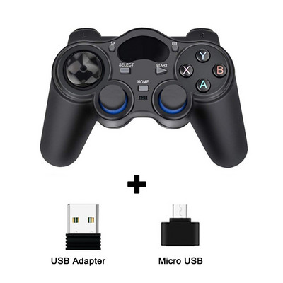 Bežični gamepad 2.4 G kontroler Gamepad Android joystick s OTG konverterom za PS3/pametni telefon za Smart TV Box Tablet PC